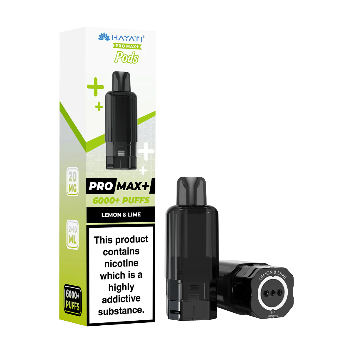 Hayati Pro Max+ 6000+ Pods Lemon Lime
