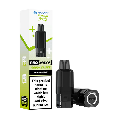 Hayati Pro Max+ 6000+ Pods  Lemon Lime