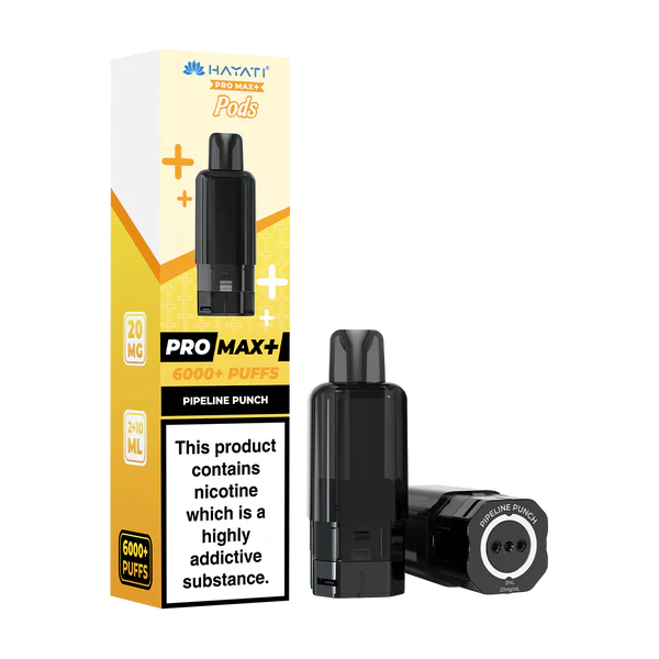 HAYATI PRO MAX+ 6K POD PIPELINE PUNCH BOX OF 5