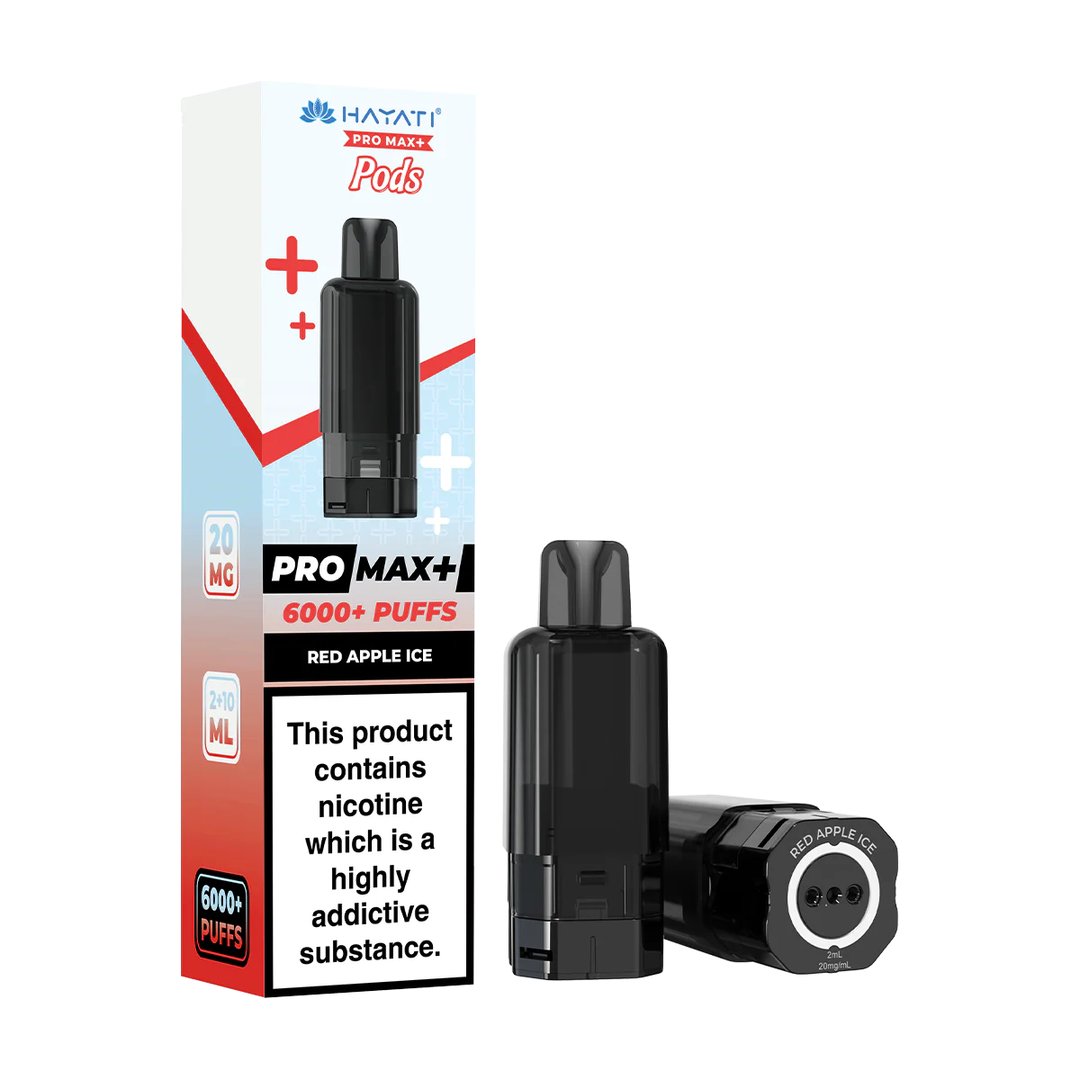 Hayati Pro Max+ 6000+ Pods Red Apple Ice