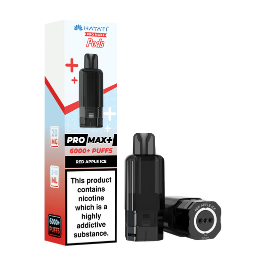 Hayati Pro Max+ 6000+ Pods  Red Apple Ice