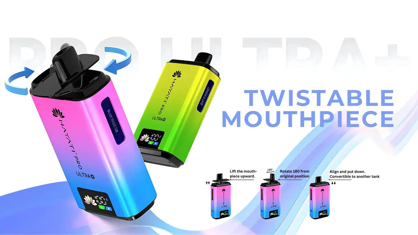 Hayati Pro Ultra Plus 25000 Puffs Vape Kit Box of 5