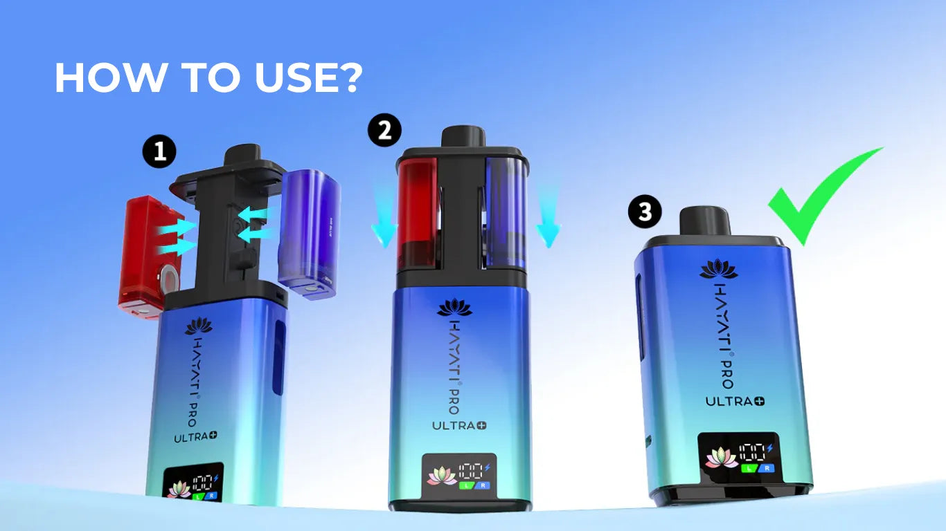 Hayati Pro Ultra Plus 25000 Puffs Vape Kit - Blue Razz G4