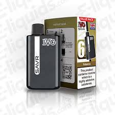 IVG SAVR Legal Big Puff Device  Tobacco