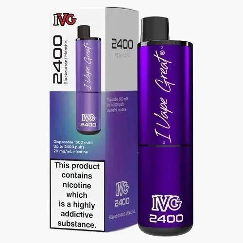 IVG 2400 Disposable Pod Device 20MG - Box of 5 - Vape wholesale supplies