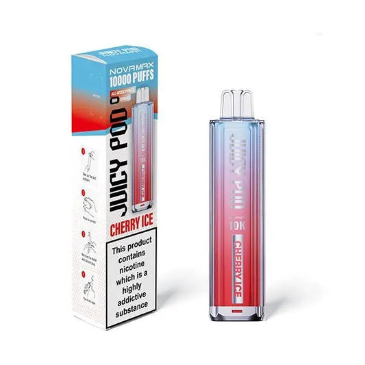 Juicy Pod Novamax 10k Disposable Vape Pack of 5 Vape Wholesale Supplies