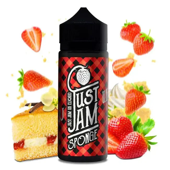 Just Jam Sponge 100ml Shortfill My Store