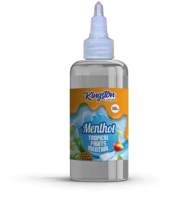 Kingston E-liquids Menthol 500ml Shortfill My Store