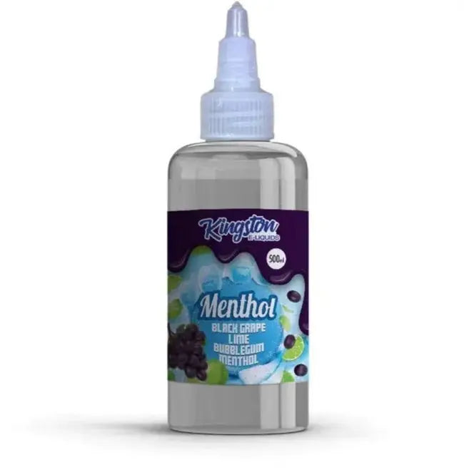 Kingston E-liquids Menthol 500ml Shortfill My Store