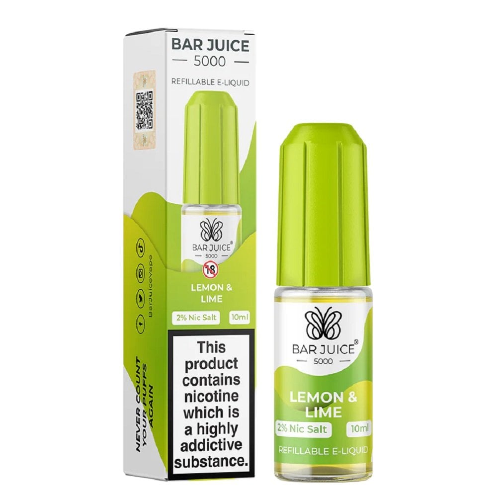 Bar Juice Nic Salt - Lemon & Lime