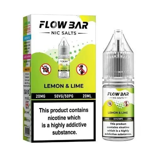 Flow Bar Nic Salts- 20ml-  Pack of 10 Flow BarNot Found Vape wholesale supplies