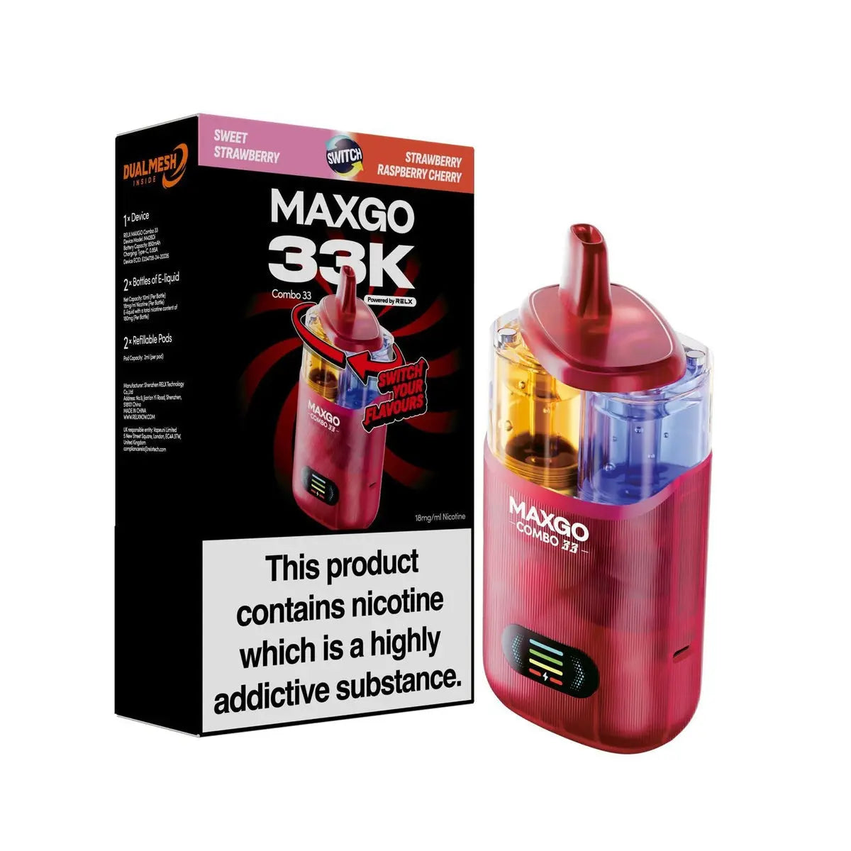 MAXGO 33k Disposable Vape Box of 5 - Vape Wholesale Supplies MAXGONot Found Vape wholesale supplies