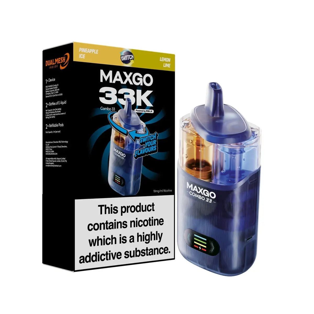 MAXGO 33k Disposable Vape Box of 5 - Vape Wholesale Supplies MAXGONot Found Vape wholesale supplies
