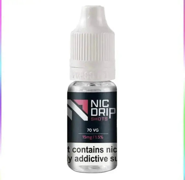 NIC DRIP - 70VG - 15MG - NICOTINE SHOT My Store