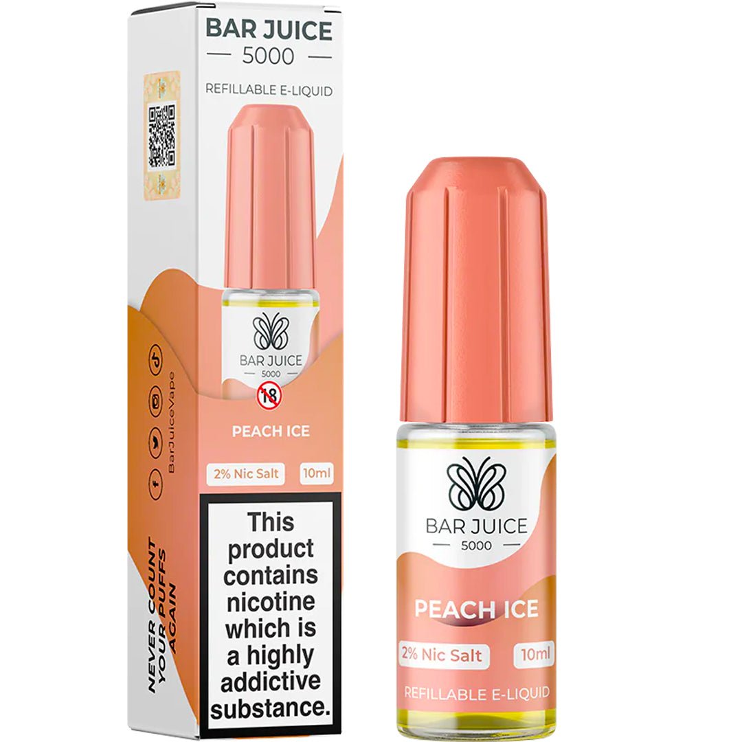 Bar Juice Nic Salt - Peach Ice