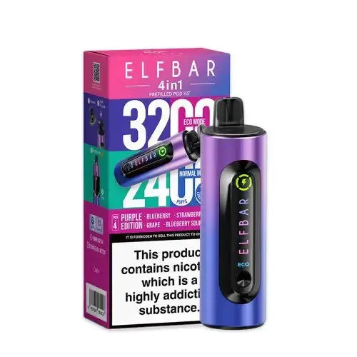 Elf Bar 4-in-1 Prefilled Pod Vape Kit-Pack of 5 Vape Wholesale SuppliesNot Found Vape wholesale supplies