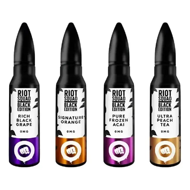 Riot Squad Black Edition Series 50ml Shortfill My Store