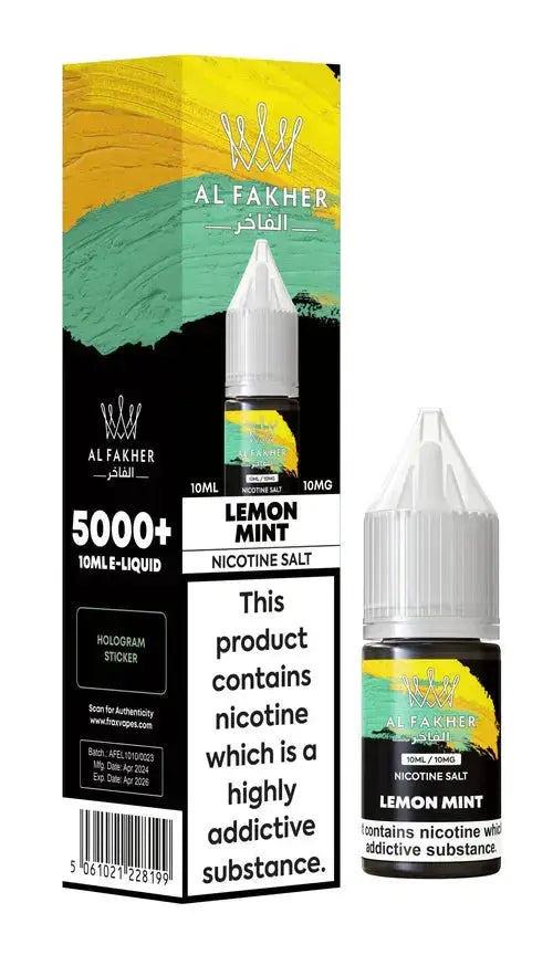 Al Fakher Nic Salt 10ml E-Liquid Box of 10 Al FakherNot Found Vape wholesale supplies