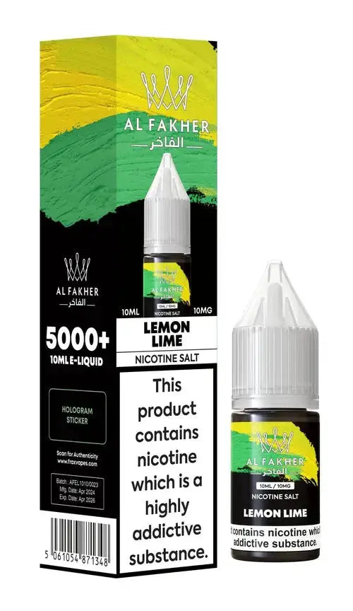Al Fakher Nic Salt 10ml E-Liquid Box of 10 Al FakherNot Found Vape wholesale supplies