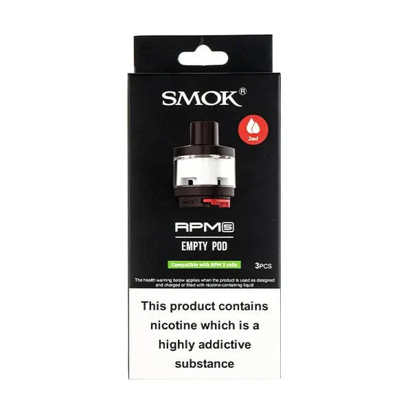 Smok RPM 5 Replacement Pods 2ml - 3pack - Vape Mart Uk