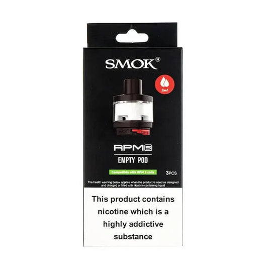 Smok RPM 5 Replacement Pods 2ml - 3pack - Vape Mart Uk