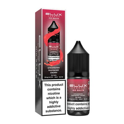 Elux Legend Nic Salts 20mg - Strawberry Raspberry Cherry