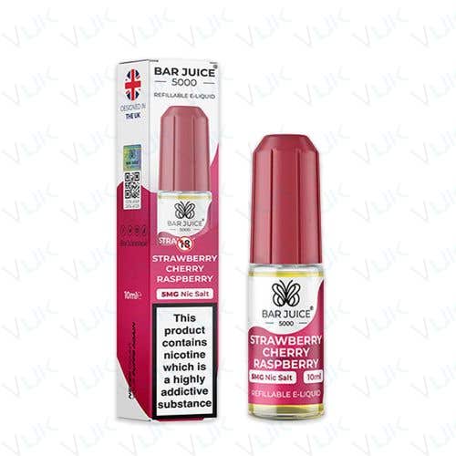 Bar Juice Nic Salt - Strawberry Cherry Raspberry