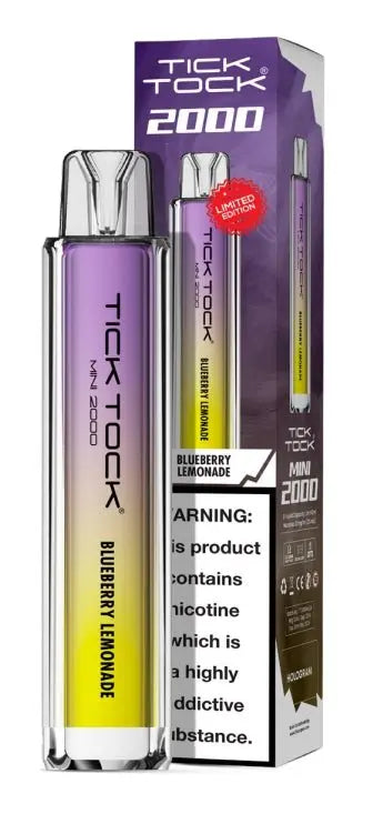 Tick Tock Mini 2000 Disposable Vape Box of 10 Vape Wholesale SuppliesNot Found Vape wholesale supplies