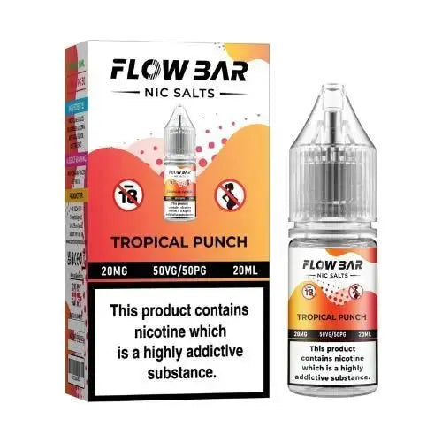 Flow Bar Nic Salts- 20ml- Pack of 10 Flow BarNot Found Vape wholesale supplies