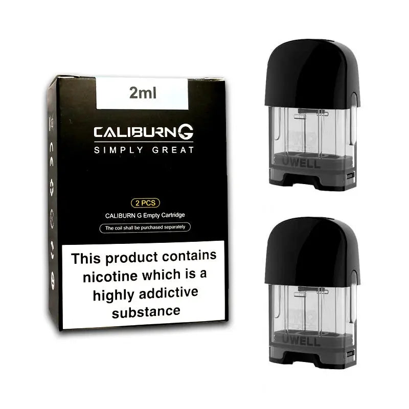 Uwell Caliburn G Pod 2ml (2 Pack) - Vape Mart Uk