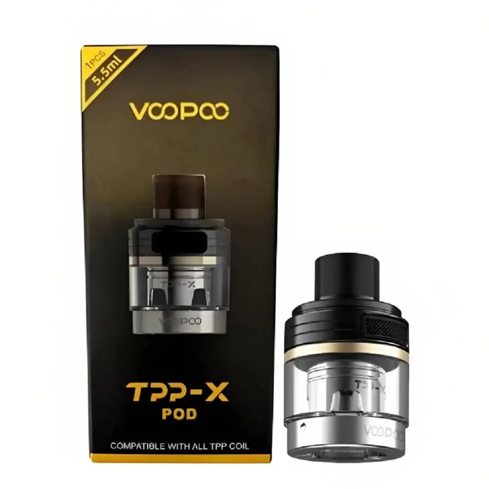 Voopoo TPP X Pod Empty Cartridge 5.5 MLand 2 ML Vape Mart UK
