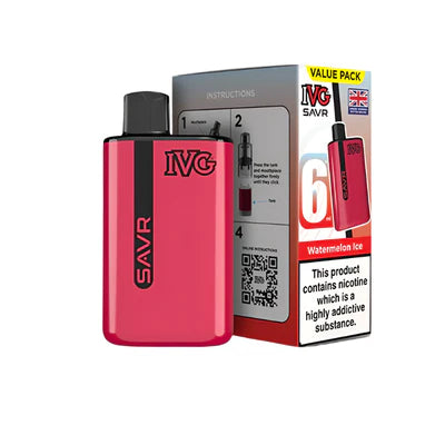 IVG SAVR Legal Big Puff Device  Watermelon Ice
