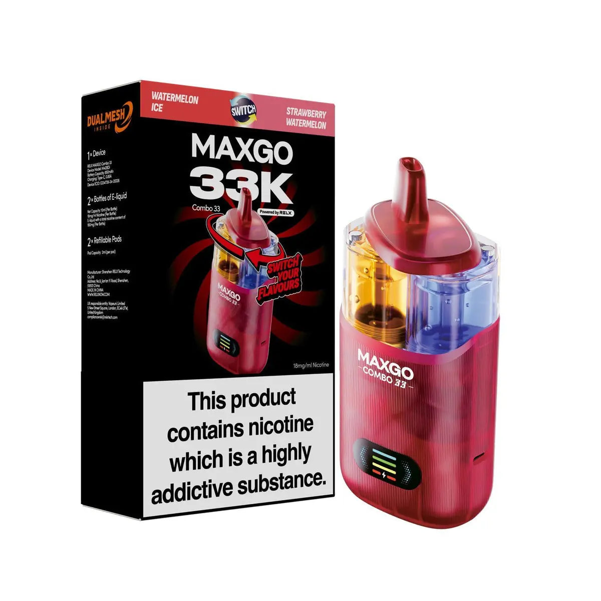 MAXGO 33k Disposable Vape Box of 5 - Vape Wholesale Supplies MAXGONot Found Vape wholesale supplies