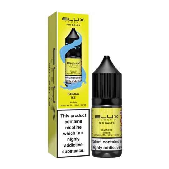 Elux Legend Nic Salts 10mg - Banana Ice