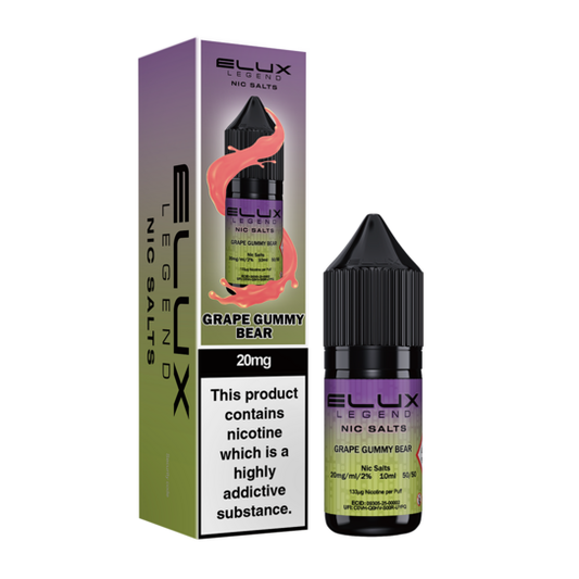 Elux Legend Nic Salts 10mg - Blackcurrant Lemonade (New Flavour)