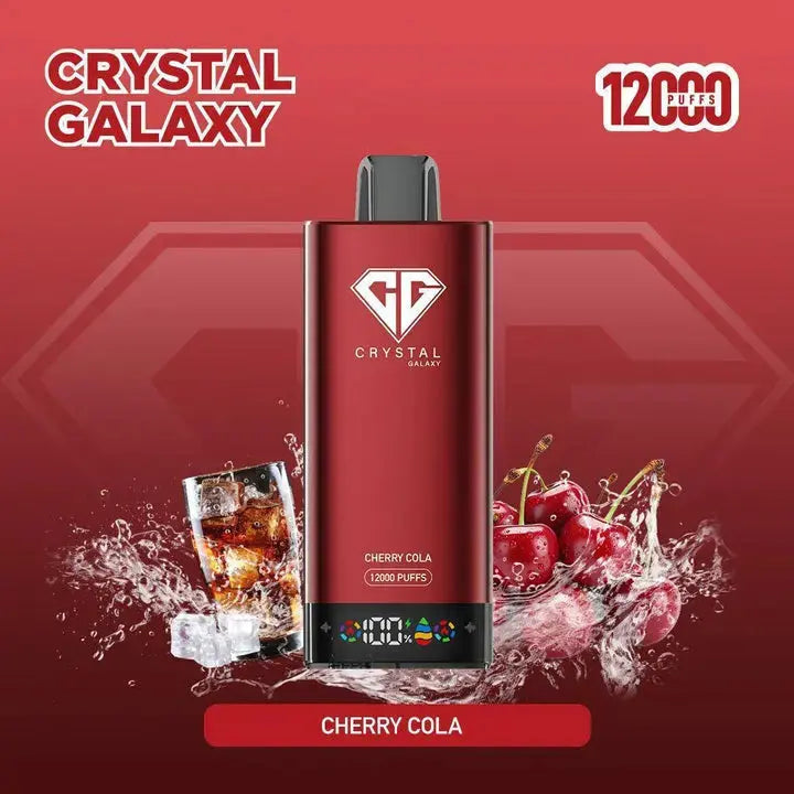 Crystal Glaxay 12000 Disposable Vape Kit- Box of 10 Crystal GalaxyNot Found Vape wholesale supplies