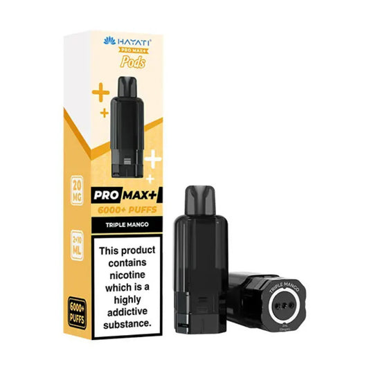 Hayati Pro Max+ 6000+ Pods  Triple Mango