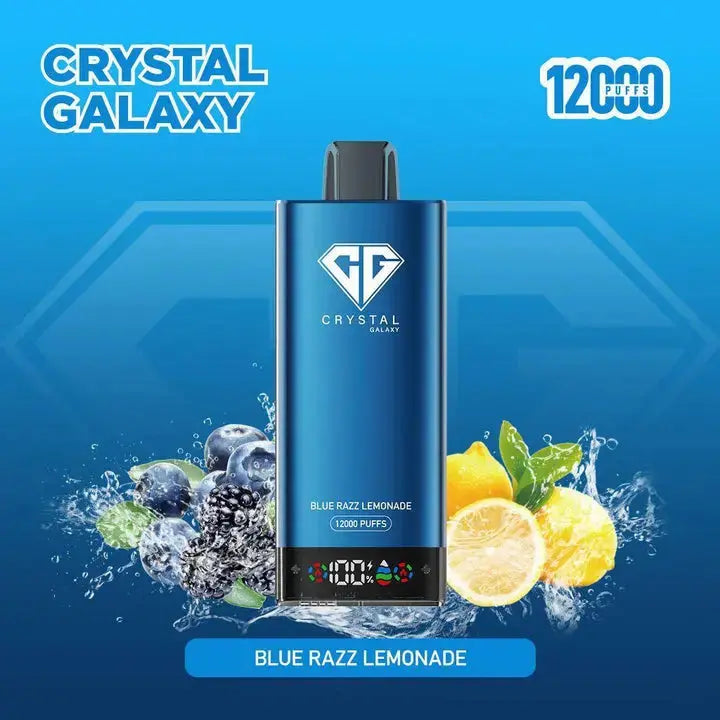 Crystal Glaxay 12000 Disposable Vape Kit- Box of 10 Crystal GalaxyNot Found Vape wholesale supplies