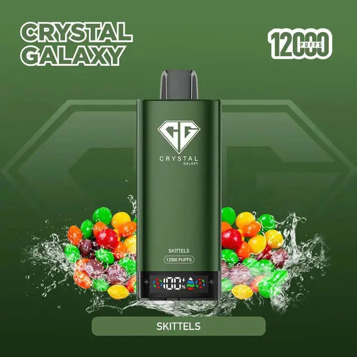 Crystal Glaxay 12000 Disposable Vape Kit- Box of 10 Crystal GalaxyNot Found Vape wholesale supplies