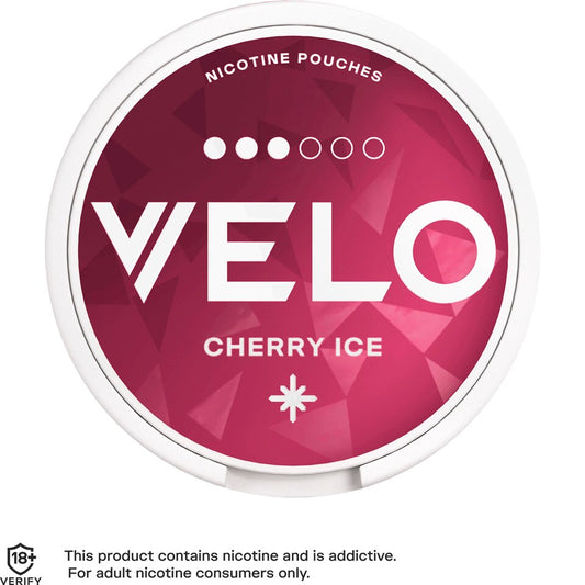 Velo Nicotine Pouches 10mg - Cherry Ice