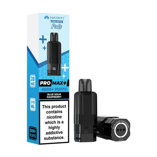 Hayati Pro Max+ 6000+ Pods  Blue Sour Raspberry
