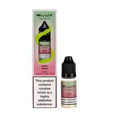 Elux Legend Nic Salts 20mg - Apple Peach