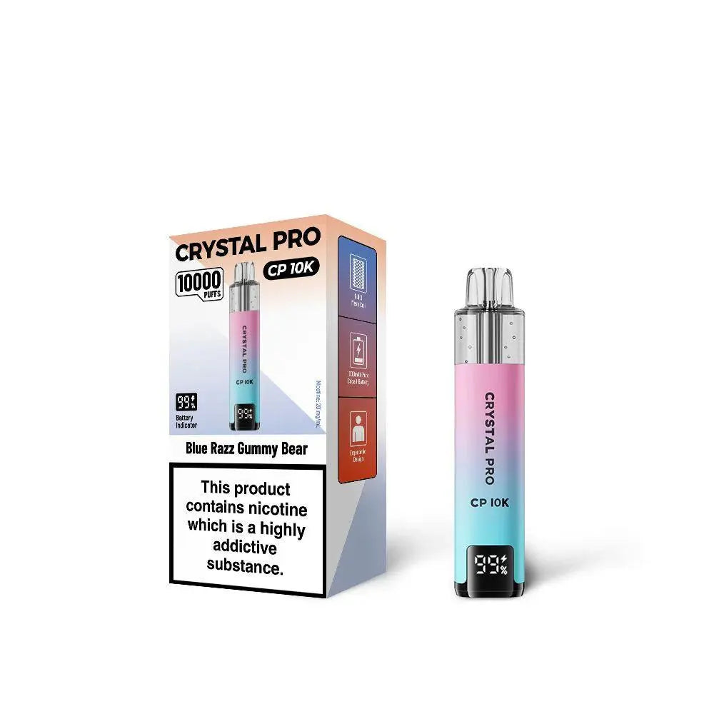 Crystal Pro CP 10K Prefilled Pod Kit   10,000 Puffs | Box of 5 | Wholesale UK Crystal