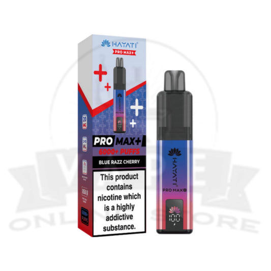 Hayati PRO MAX+ 6000+ Kits  Blue Razz Cherry