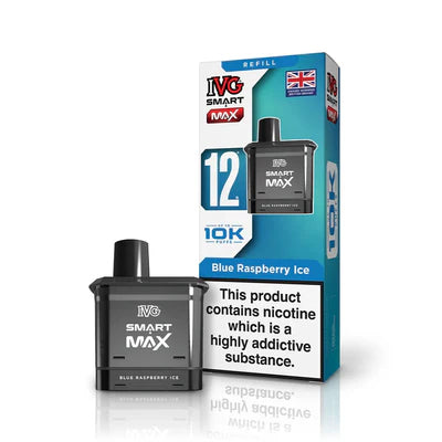 IVG Smart Max 10K Pods  Blue Raspberry Ice