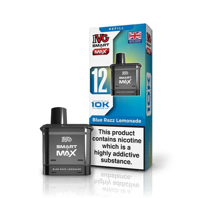 IVG Smart Max 10K Pods  Blue Razz Lemonade