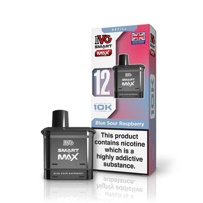 IVG Smart Max 10K Pods  Blue Sour Raspberry