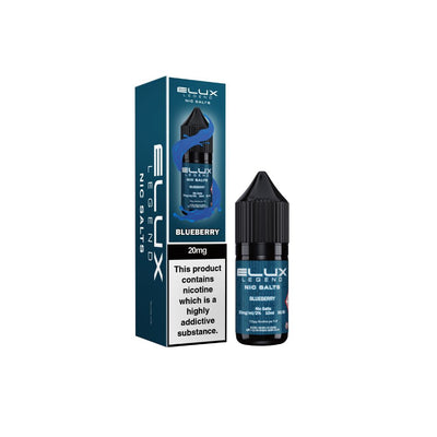 Elux Legend Nic Salts 20mg - Blueberry (New Flavour)
