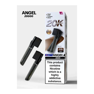 Angel 20K PUFF Pods 2x (2ml pod+ 10ml refill)  Brown Edition (Cherry Cola, Cola Lime)