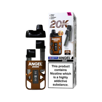 Angel 20K Puff Reusable  Brown Edition (Cherry Cola \ Cola Lime